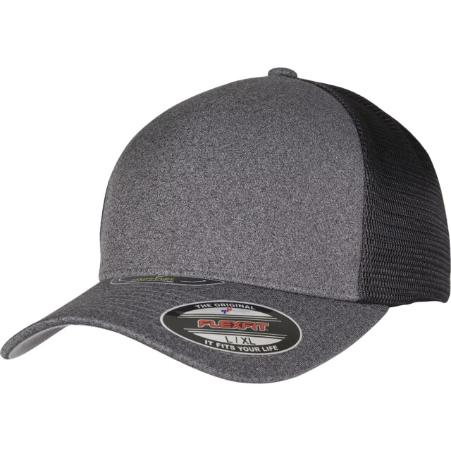 Flexfit Unipanel trucker cap UTTN1469_darkgreyblack large