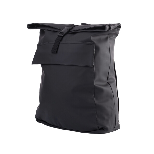 Urban Classics Effen fiets rugzak met klep UTTN1527_black large