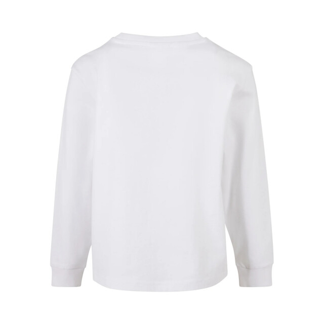 Urban Classics Jongens zwaar katoen boxy t-shirt met lange mouwen UTTN1084_white large
