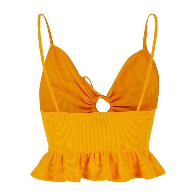 Urban Classics Dames gerimpelde wafel piqué top UTTN1086_magicmango large