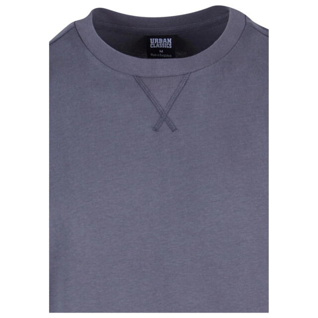 Urban Classics Heren-trui met open rand en lange mouwen UTTN1288_darkshadow large