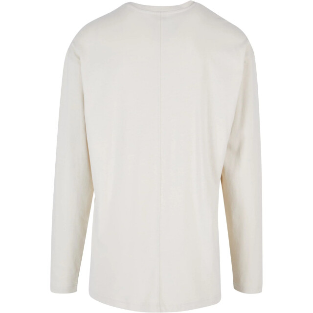 Urban Classics Heren-trui met open rand en lange mouwen UTTN1288_sand large