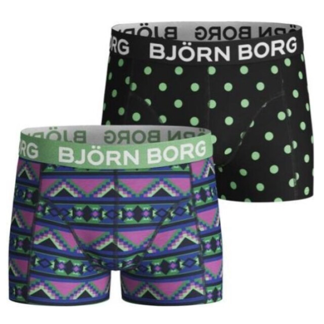 Björn Borg Jongens boxershort 2p la abstract & dot 1911-1296-81111 large