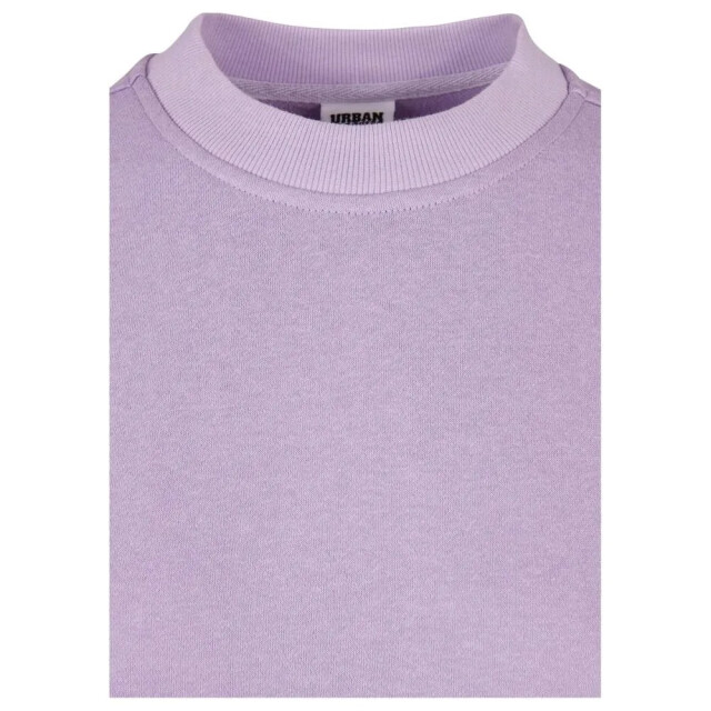 Urban Classics Meisjes terrycloth crew hals oversized sweatshirt UTTN1313_dustylilac large