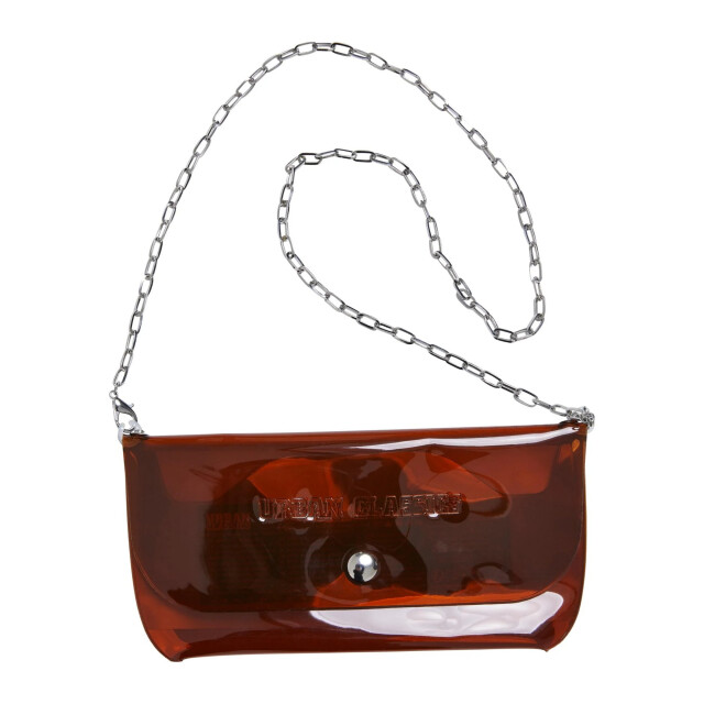Urban Classics Unisex zonnebrillenetui voor volwassenen UTTN132_brownsilver large