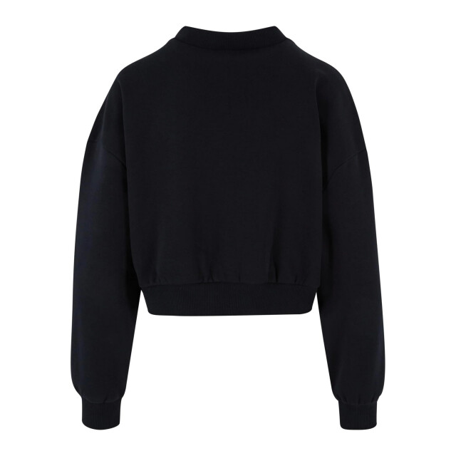 Urban Classics Dames sweatshirt met ronde hals UTTN1282_black large
