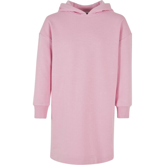 Urban Classics Meisjes french terry oversized hoodie jurk UTTN1300_girlypink large