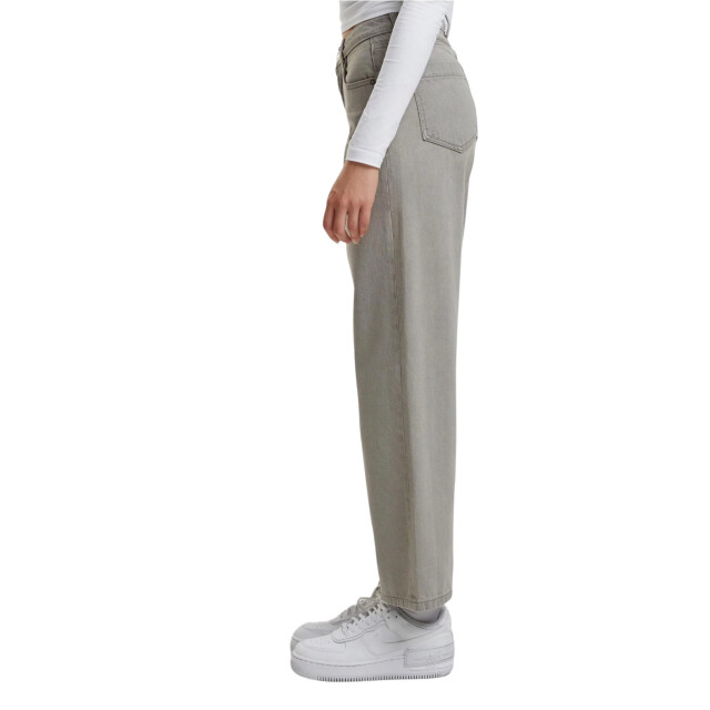 Urban Classics Dames 90's mid rise jeans UTTN1305_lighterdirtywashed large