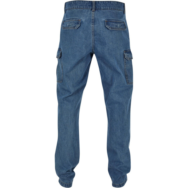 Urban Classics Heren rechte benen cargo jeans UTTN1273_lightbluewashed large