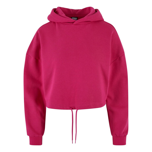 Urban Classics Dames oversized crop hoodie UTTN1297_hibiscuspink large