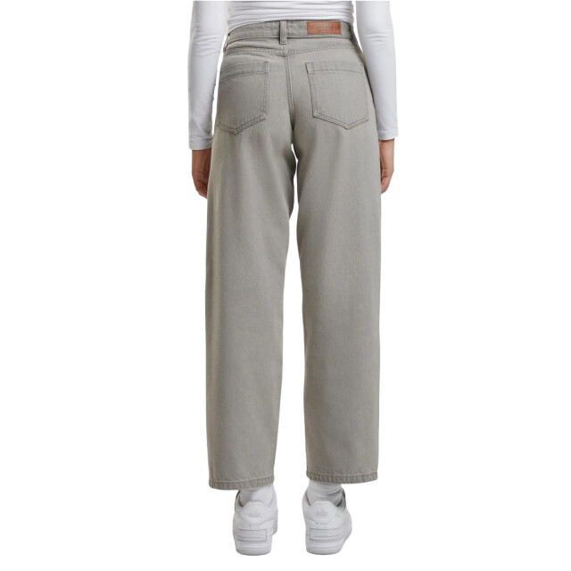 Urban Classics Dames 90's mid rise jeans UTTN1305_lighterdirtywashed large