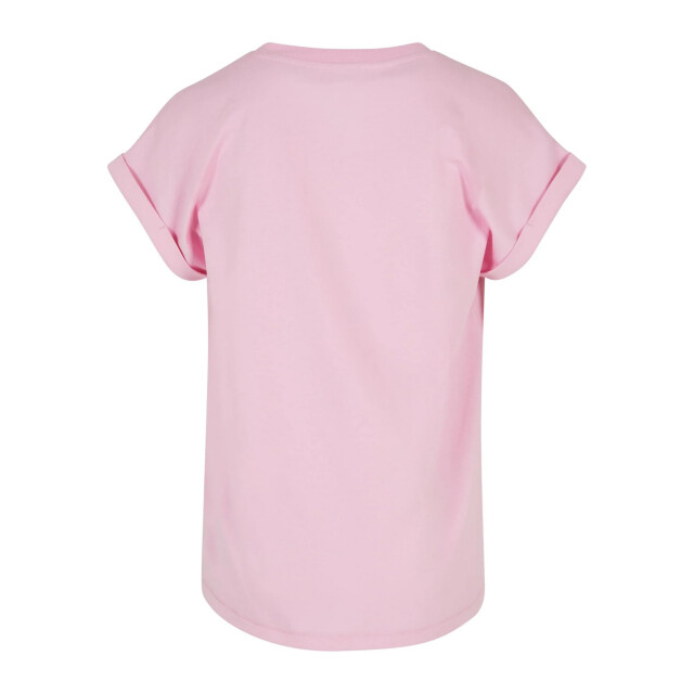 Urban Classics Meisjes bio verlengd schouder t-shirt (set van 2) UTTN1302_purpledaygirlypink large