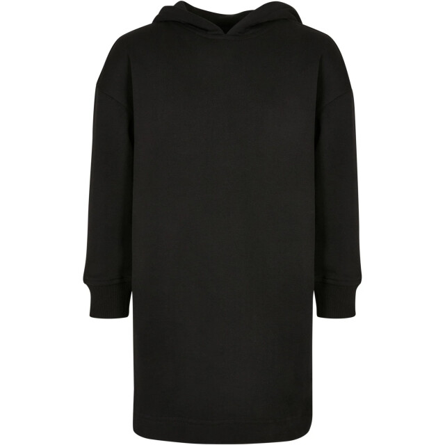 Urban Classics Meisjes french terry oversized hoodie jurk UTTN1300_black large