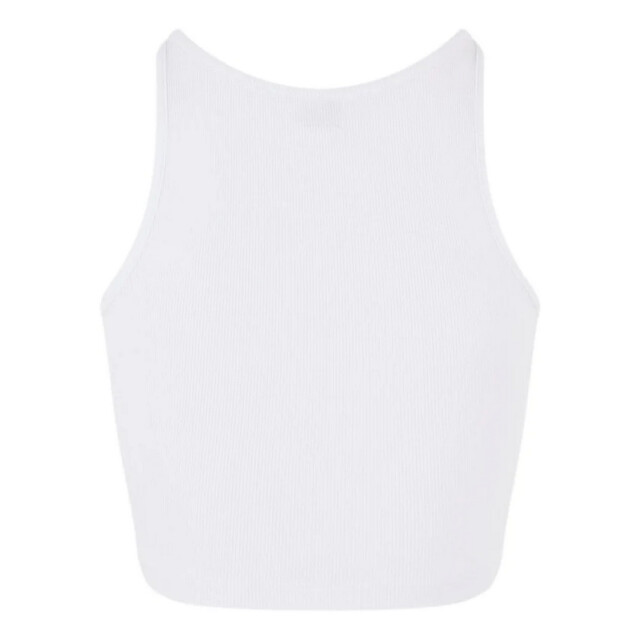 Urban Classics Dames geribde top van organisch katoen UTTN1269_white large