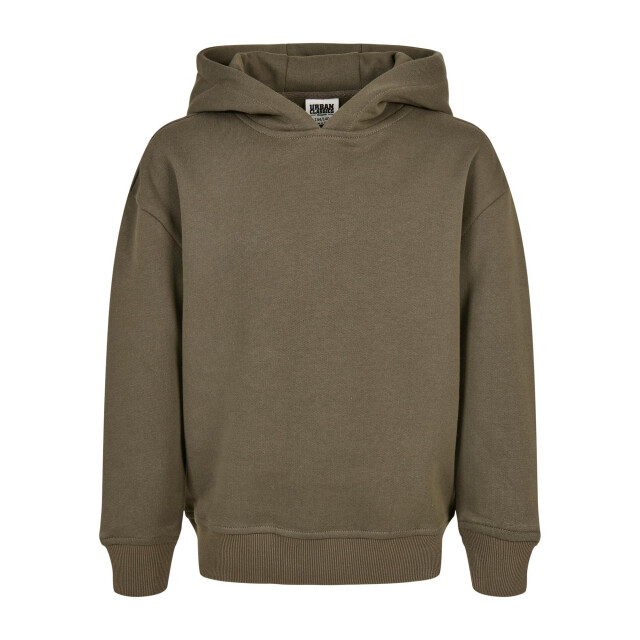 Urban Classics Meisjes organic hoodie UTTN1251_olive large