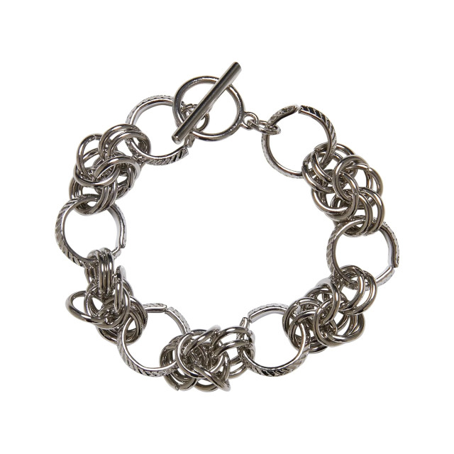 Urban Classics Multi ring armband UTTN125_silver large