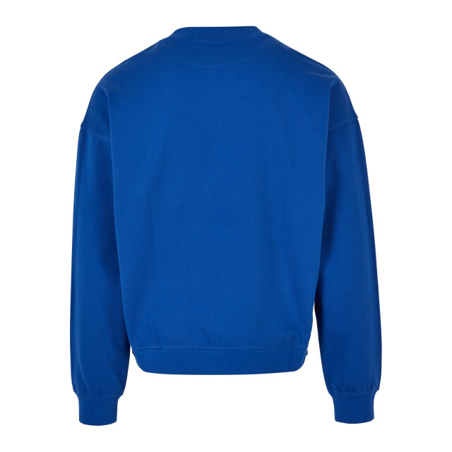 Urban Classics Heren organic crew neck boxy sweatshirt UTTN1287_royalblue large