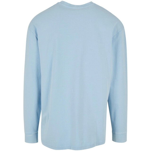 Urban Classics Heren zuur gewassen zwaargewicht boxy top met lange mouwen UTTN1292_balticblue large