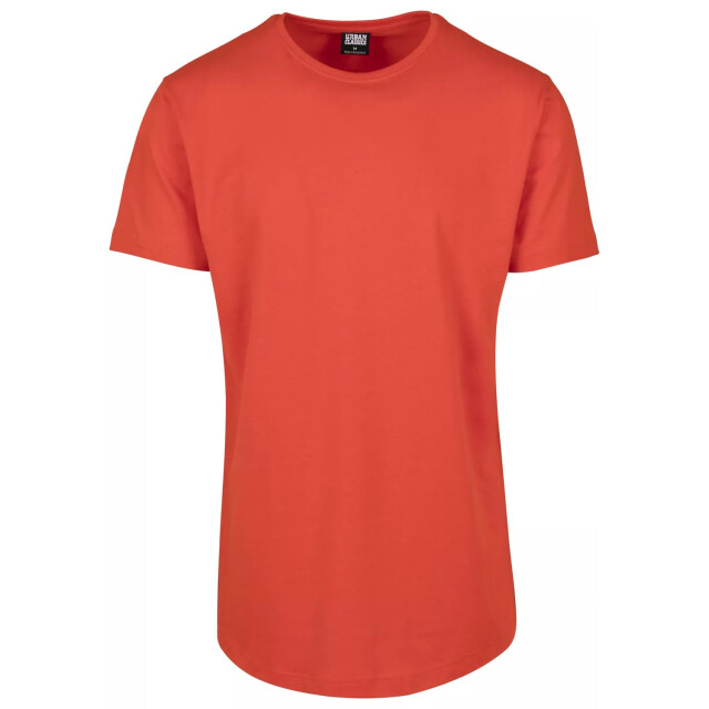 Urban Classics Lang t-shirt in de vorm voor heren UTTN1387_bloodorange large