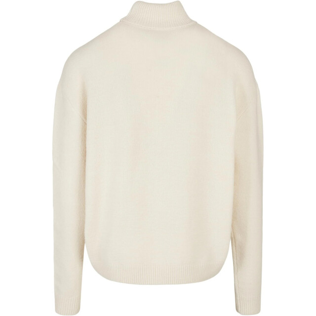 Urban Classics Heren oversized trui met rolhals UTTN1219_whitesand large