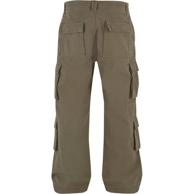 Urban Classics Heren cargo broek met dubbele zak UTTN1220_olive large
