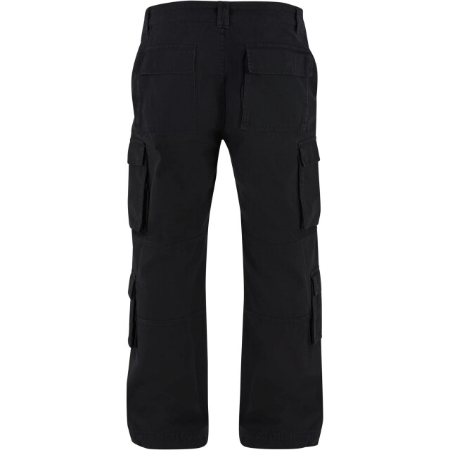 Urban Classics Heren cargo broek met dubbele zak UTTN1220_black large
