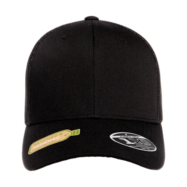 Flexfit Mesh gerecyclede trucker pet UTTN1217_black large