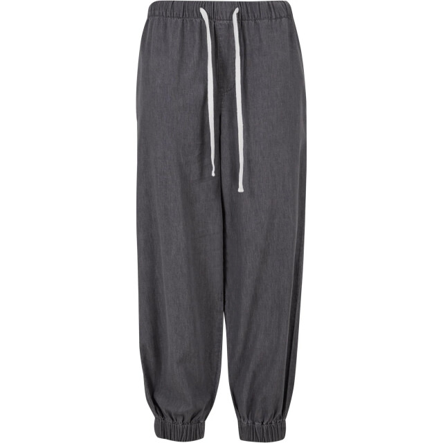 Urban Classics Dames denim lichtgewicht joggingbroek UTTN1199_midgrey large