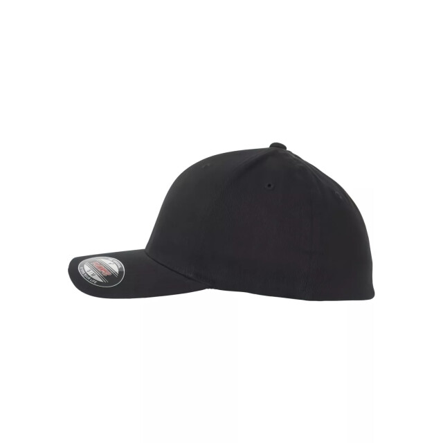 Flexfit Geborstelde keperstof baseball cap UTTN1195_black large
