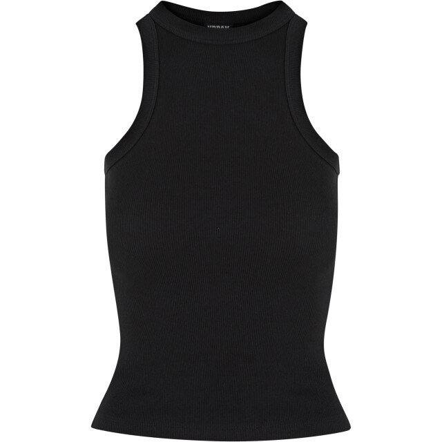 Urban Classics Dames ribbed racerback top UTTN1187_black large