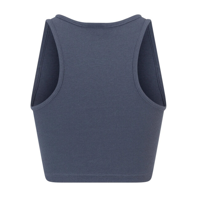 Urban Classics Dames ribbed crop top (set van 2) UTTN1191_vintageblueblack large