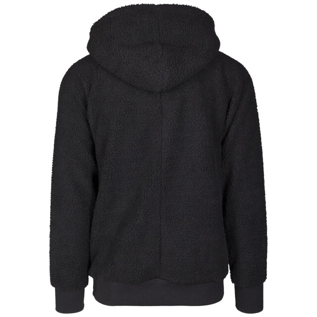 Urban Classics Heren sherpa hoodie UTTN1222_black large
