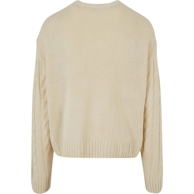 Urban Classics Heren boxy sweatshirt UTTN1179_sand large