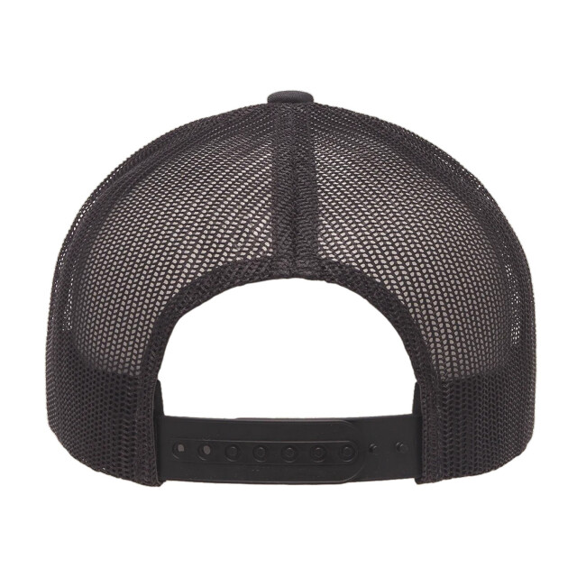 Flexfit Yp klassiekers retro 5 paneel trucker cap UTTN1188_charcoal large