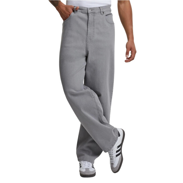 Urban Classics Heren 90s denim zware jeans UTTN1176_newgreywashed large