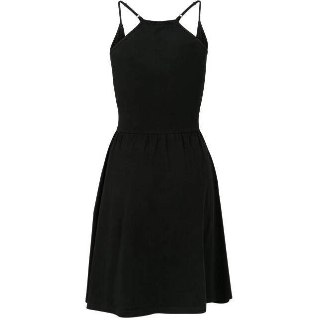 Urban Classics Dames spaghettibandjurk UTTN120_black large