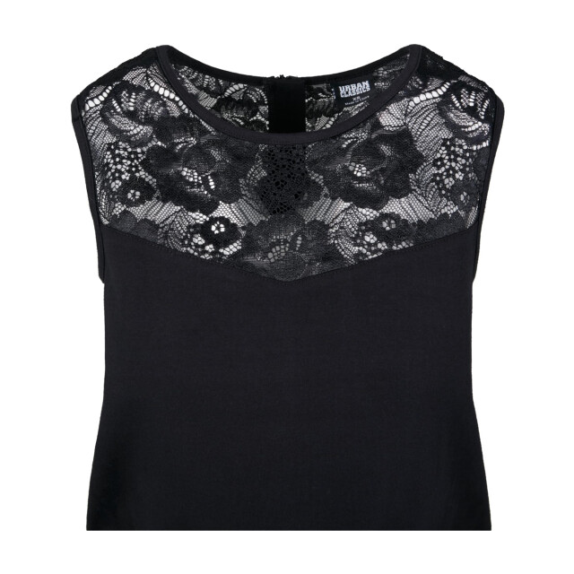 Urban Classics Jumpsuit dames met blok kanten detail UTTN116_black large