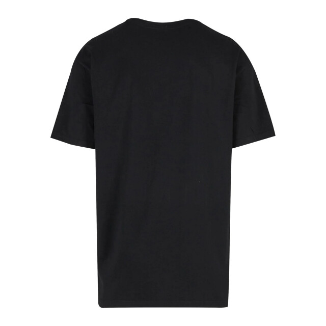 Urban Classics Heren cursief logo zwaargewicht oversized t-shirt UTTN1167_black large