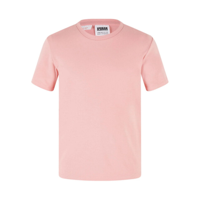 Urban Classics Meisjes jersey stretch t-shirt UTTN1156_pinklemonade large