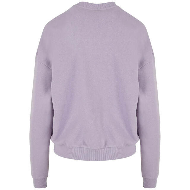 Urban Classics Dames terrycloth crew hals oversized sweatshirt UTTN1162_dustylilac large