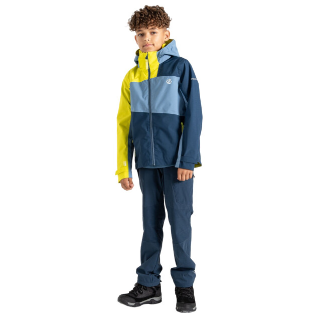 Dare2b Kinderen/kinderen explore ii waterdichte jas UTRG9708_coronetbluemoonlightdenim large