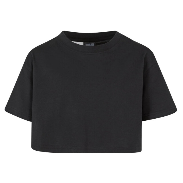 Urban Classics Meisjes kimono kort t-shirt (set van 2) UTTN1154_black large