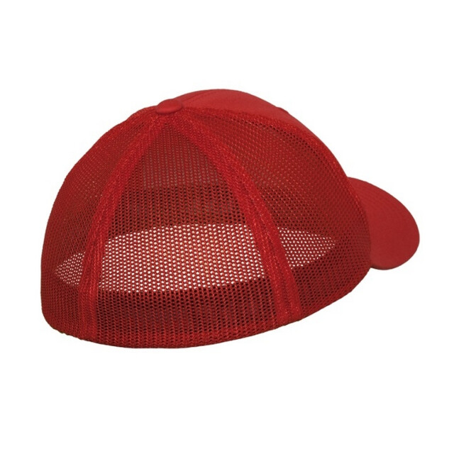 Flexfit Truckerpet van gaas UTTN1157_red large
