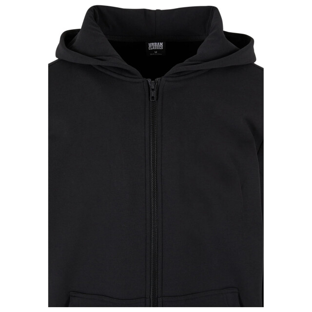 Urban Classics Heren cozy full zip hoodie UTTN1148_black large