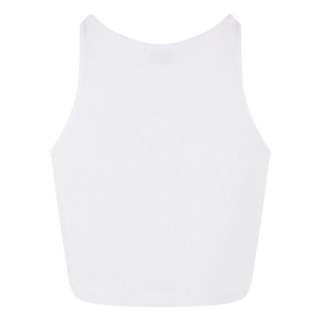 Urban Classics Dames geribde organic gewatteerde top (set van 2) UTTN1141_white large