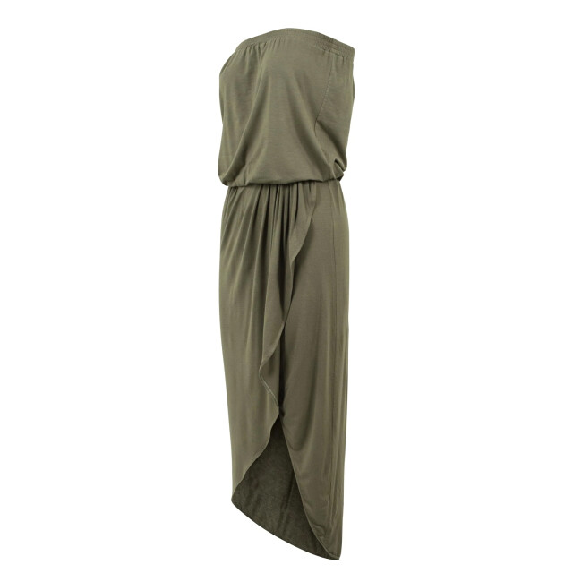 Urban Classics Dames viscose bandeau jurk UTTN118_olive large