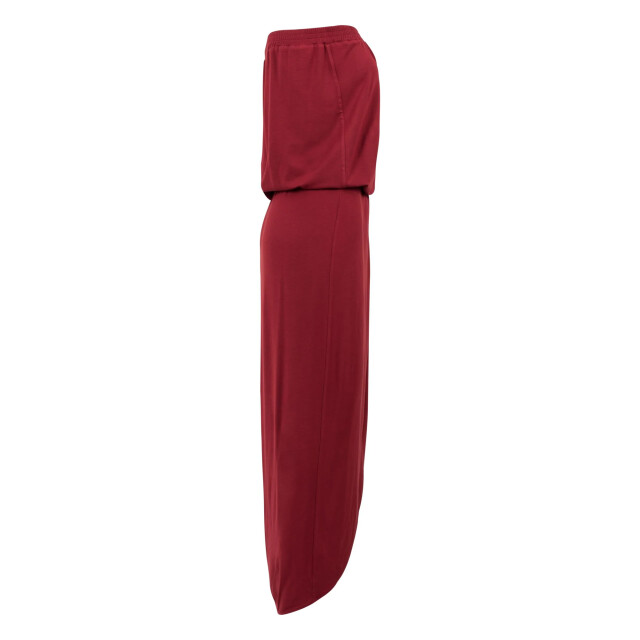Urban Classics Dames viscose bandeau jurk UTTN118_burgundy large