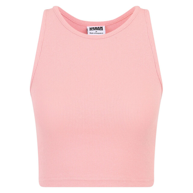 Urban Classics Dames ribbed crop top (set van 2) UTTN1191_pinklemonadewhite large