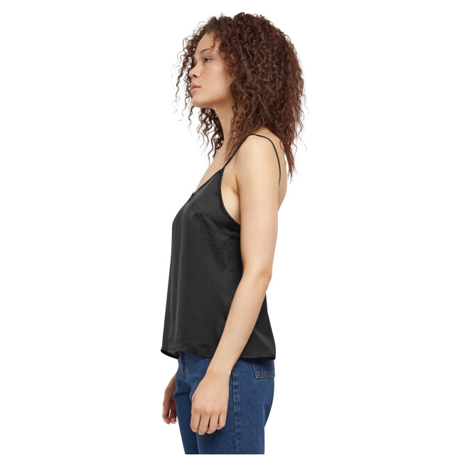 Urban Classics Dames viscose satijnen cami top UTTN1140_black large