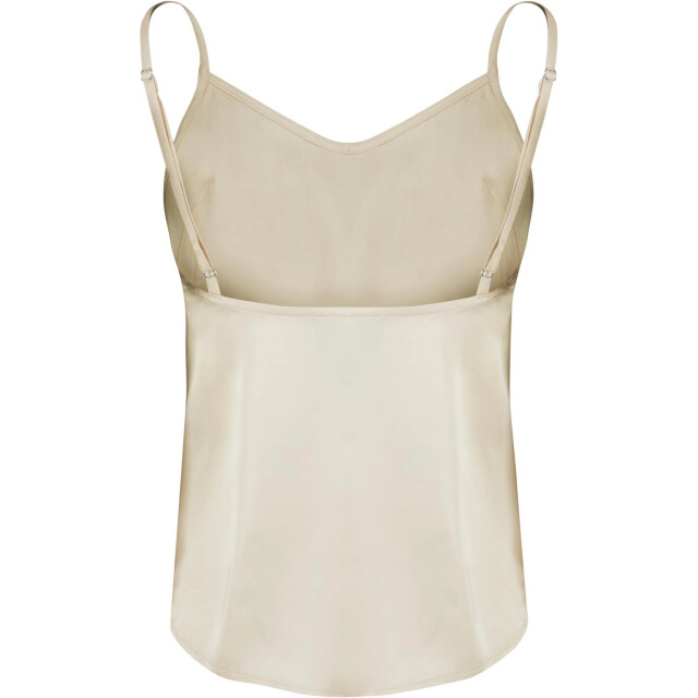 Urban Classics Dames viscose satijnen cami top UTTN1140_whitesand large